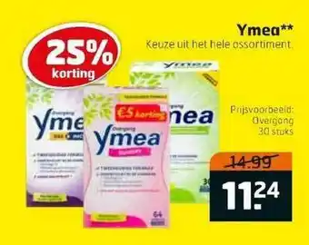 Trekpleister Ymea 25% korting aanbieding