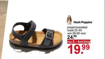 Scapino Hush puppies jongenssandaal aanbieding