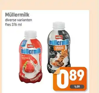 Dagwinkel Müllermilk aanbieding