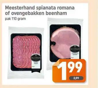 Dagwinkel Meesterhand Spianata Romana Of Ovengebakken Beenham aanbieding