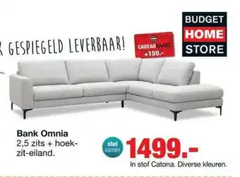 Budget Home Store Bank omnia aanbieding