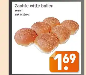 Lekker Makkelijk Zachte witte bollen sesam aanbieding