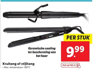 Lidl Krultang of stijltang aanbieding