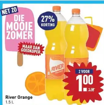 ALDI River orange aanbieding