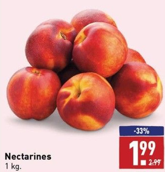 ALDI Nectarines aanbieding