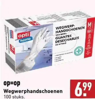 ALDI Wegwerphandschoenen aanbieding