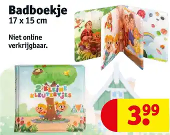 Kruidvat Badboekje aanbieding