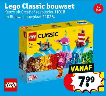 Kruidvat Lego classic bouwset aanbieding