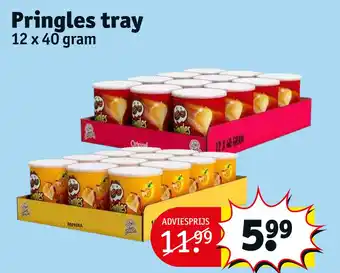 Kruidvat Pringles tray aanbieding