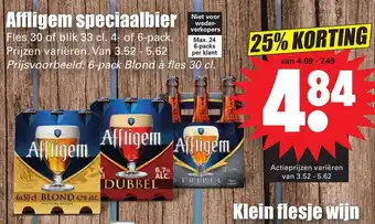 Dirk Affligem speciaalbier 4-/6-pack*300/330ml aanbieding