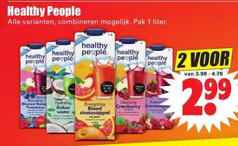 Dirk Healthy People 2*1L aanbieding