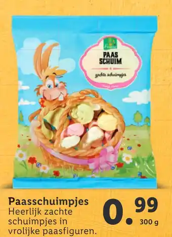 Lidl Paasschuimpjes 300g aanbieding