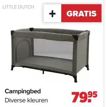 Baby-Dump Campingbed aanbieding