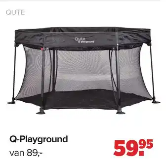 Baby-Dump Q-playground aanbieding