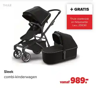 Baby-Dump Sleek combi-kinderwagen aanbieding