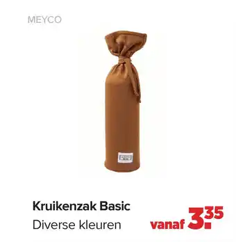 Baby-Dump Kruikenzak basic aanbieding