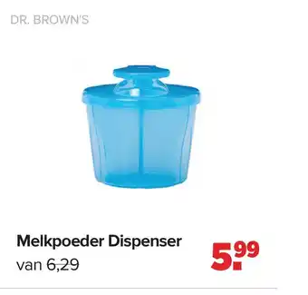 Baby-Dump Melkpoeder dispenser aanbieding