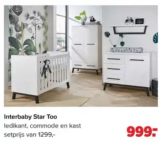 Baby-Dump Interbaby star too aanbieding