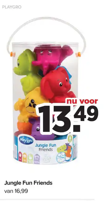 Baby-Dump Jungle fun friends aanbieding