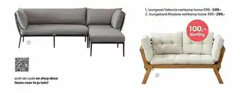 Wehkamp Loungeset valencia wehkamp home of loungebank modena wehkamp home aanbieding