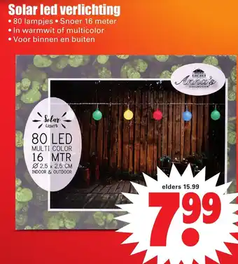 Dirk Solar LED verlichting 16m aanbieding