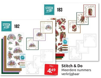 Boekenvoordeel Stitch & do aanbieding