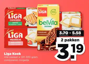 PLUS Liga koek aanbieding