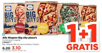 PLUS Alle wagner big city pizza's aanbieding