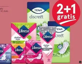 Etos Libresse en tena aanbieding