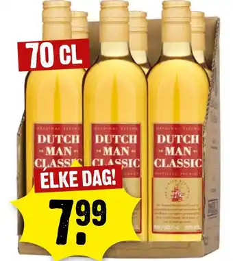 Dirck 3 Dutch Man Classic 70cl aanbieding