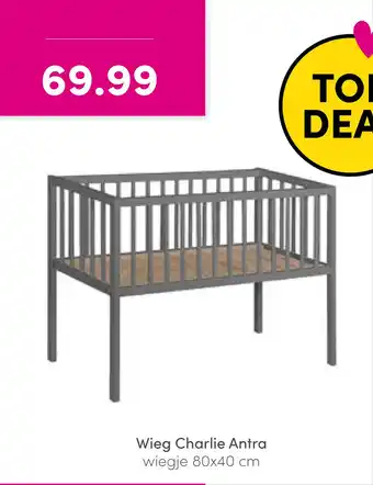 Baby & Tiener Wieg charlie antra aanbieding