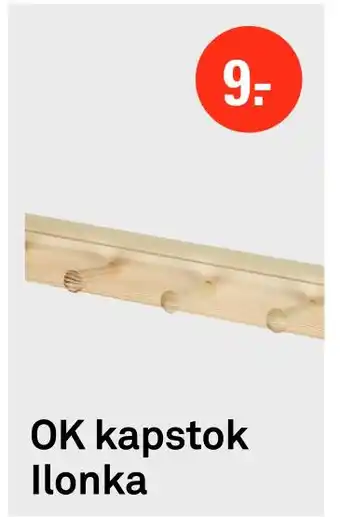 Karwei OK kapstok Ilonka aanbieding