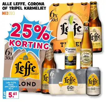 Boon`s Markt Alle leffe, corona of tripel karmeliet aanbieding