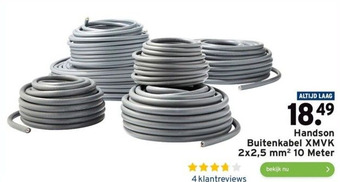 GAMMA Handson buitenkabel xmvk aanbieding