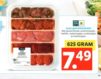 Lidl Luxe gourmetschotel 625 gram aanbieding