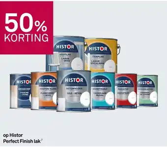 Karwei 50% korting op histor perfect finish lak aanbieding