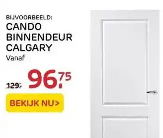 Praxis Cando binnendeur calgary aanbieding