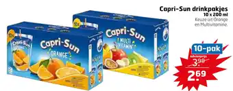 Trekpleister Capri-sun drinkpakjes aanbieding