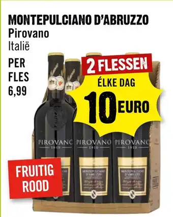 Dirck 3 Montepulciano D'abruzzo Pirovano aanbieding