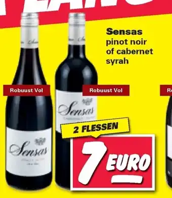 Nettorama Sensas Pinot Noir Of Cabernet Syrah 2 flessen aanbieding