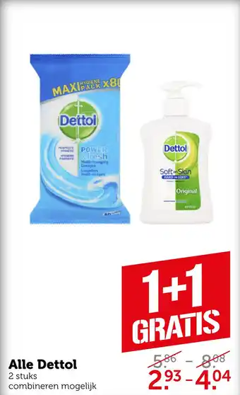 Coop Alle dettol aanbieding