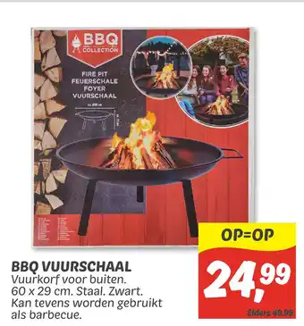 Dekamarkt Bbq vuurschaal aanbieding