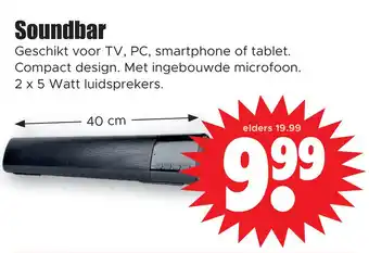 Dirk Soundbar aanbieding