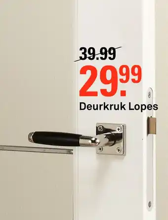 Karwei Deurkruk Lopes aanbieding