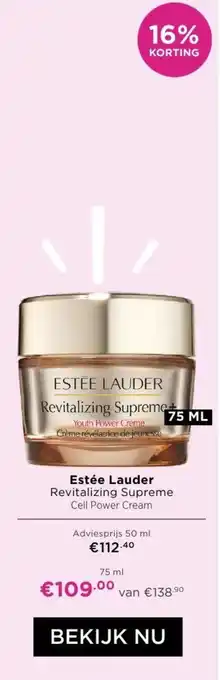 ICI Paris XL Estée lauder revitalizing supreme aanbieding