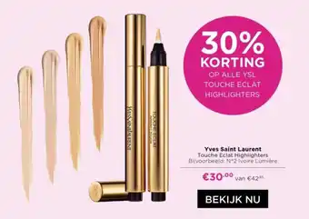 ICI Paris XL Yves saint laurent touche eclat highlighters aanbieding