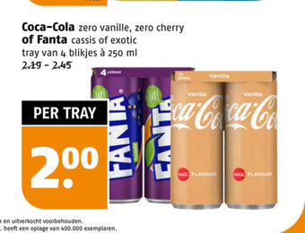 Poiesz Coca-Cola of Fanta aanbieding