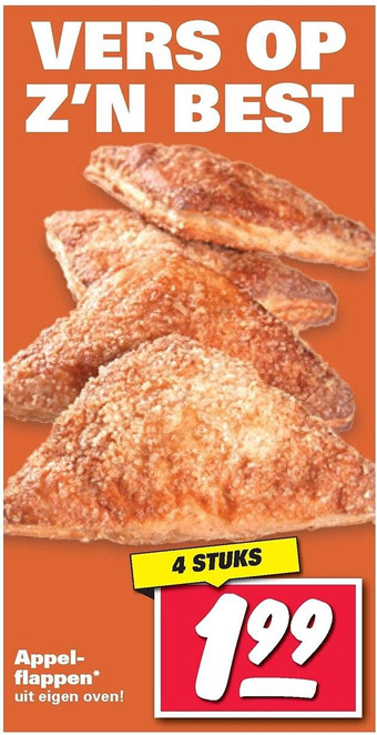 Nettorama Appelflappen aanbieding