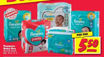 Nettorama Pampers baby-dry aanbieding