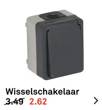 Karwei Wisselschakelaar aanbieding